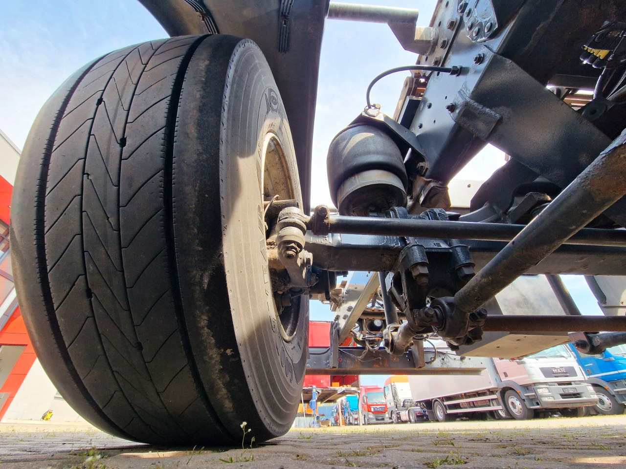 Camión portacontenedore/ Intercambiable DAF XF 460 FAN / Intarder / Lenkachse / Standklima: foto 30