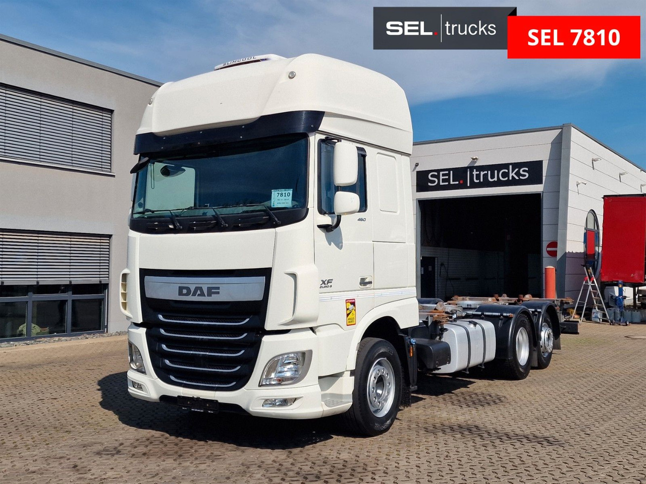 DAF XF 460 FAN / Intarder / Lenkachse / Standklima - Camión portacontenedore/ Intercambiable: foto 1 DAF XF 460 FAN / Intarder / Lenkachse / Standklima - Camión portacontenedore/ Intercambiable: foto 1