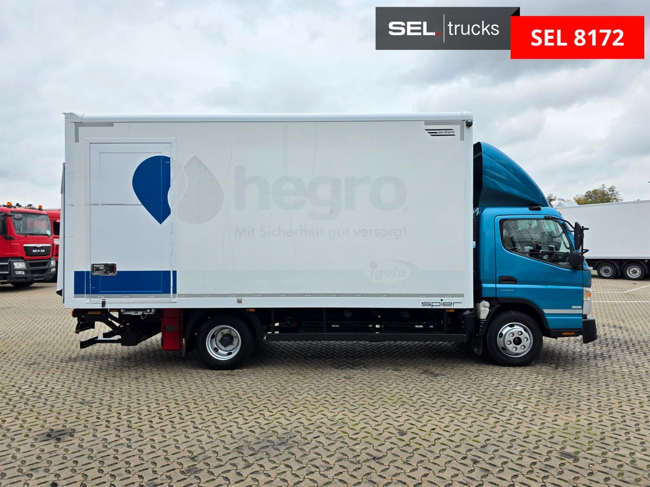 FUSO Canter 9C18 / Ladebordwand / 3 Sitzen - Furgoneta caja cerrada: foto 4 FUSO Canter 9C18 / Ladebordwand / 3 Sitzen - Furgoneta caja cerrada: foto 4