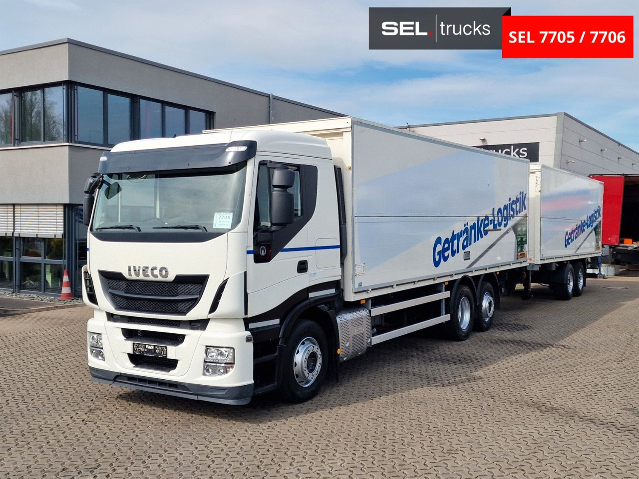 Iveco Stralis 420 / Intarder / Ldbw / Lenkachse - Camión transporte de bebidas: foto 1 Iveco Stralis 420 / Intarder / Ldbw / Lenkachse - Camión transporte de bebidas: foto 1