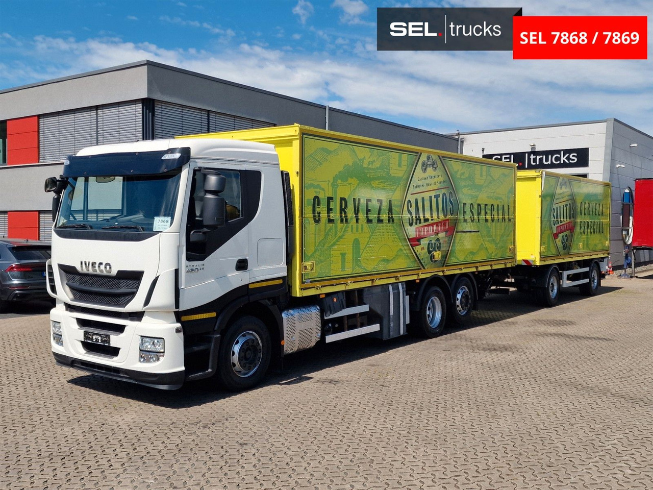 Iveco Stralis 420 / Ldbw / Lenkachse (KOMPLETT) - Camión transporte de bebidas: foto 1 Iveco Stralis 420 / Ldbw / Lenkachse (KOMPLETT) - Camión transporte de bebidas: foto 1