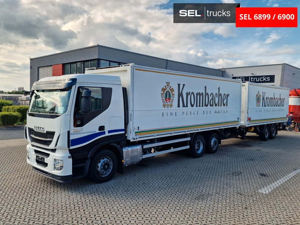 Iveco Stralis 420 / ZF Intarder / Ldbw / Lenkachse - Camión transporte de bebidas: foto 1 Iveco Stralis 420 / ZF Intarder / Ldbw / Lenkachse - Camión transporte de bebidas: foto 1