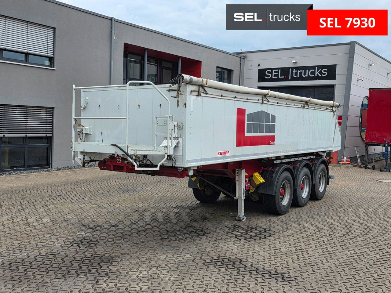 Kempf SK35/3 / 2 Seiten Kipper / Pendelplappe rechts ! - Semirremolque volquete: foto 2 Kempf SK35/3 / 2 Seiten Kipper / Pendelplappe rechts ! - Semirremolque volquete: foto 2