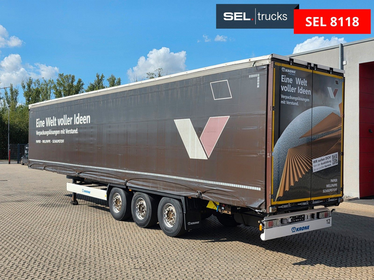 Semirremolque lona Krone SD / Liftachse / EDSCHA: foto 7 Semirremolque lona Krone SD / Liftachse / EDSCHA: foto 7