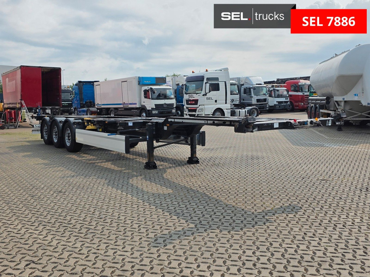 Krone SD / Teleskop / Liftachse - Semirremolque portacontenedore/ Intercambiable: foto 3 Krone SD / Teleskop / Liftachse - Semirremolque portacontenedore/ Intercambiable: foto 3