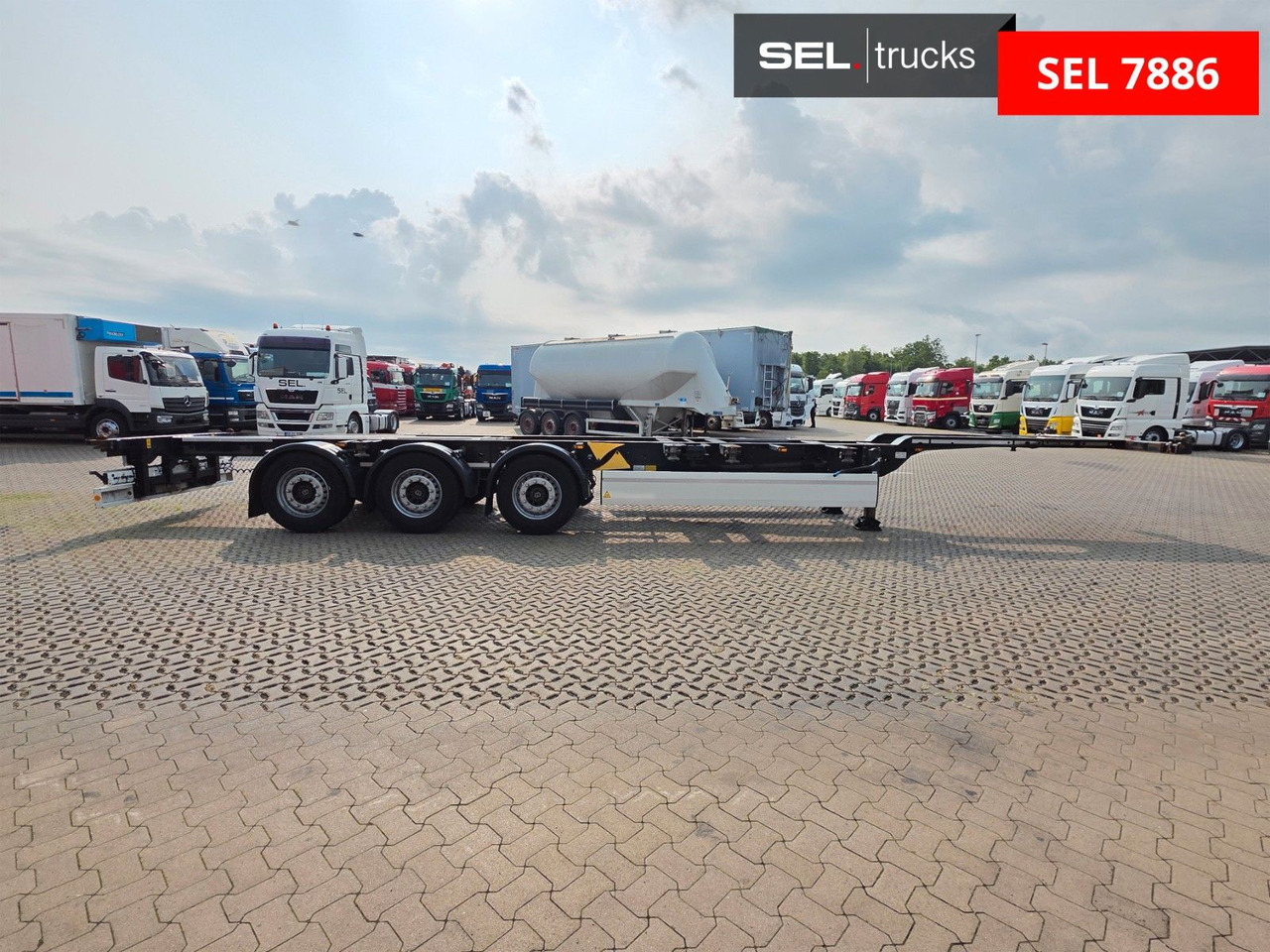 Krone SD / Teleskop / Liftachse - Semirremolque portacontenedore/ Intercambiable: foto 4 Krone SD / Teleskop / Liftachse - Semirremolque portacontenedore/ Intercambiable: foto 4