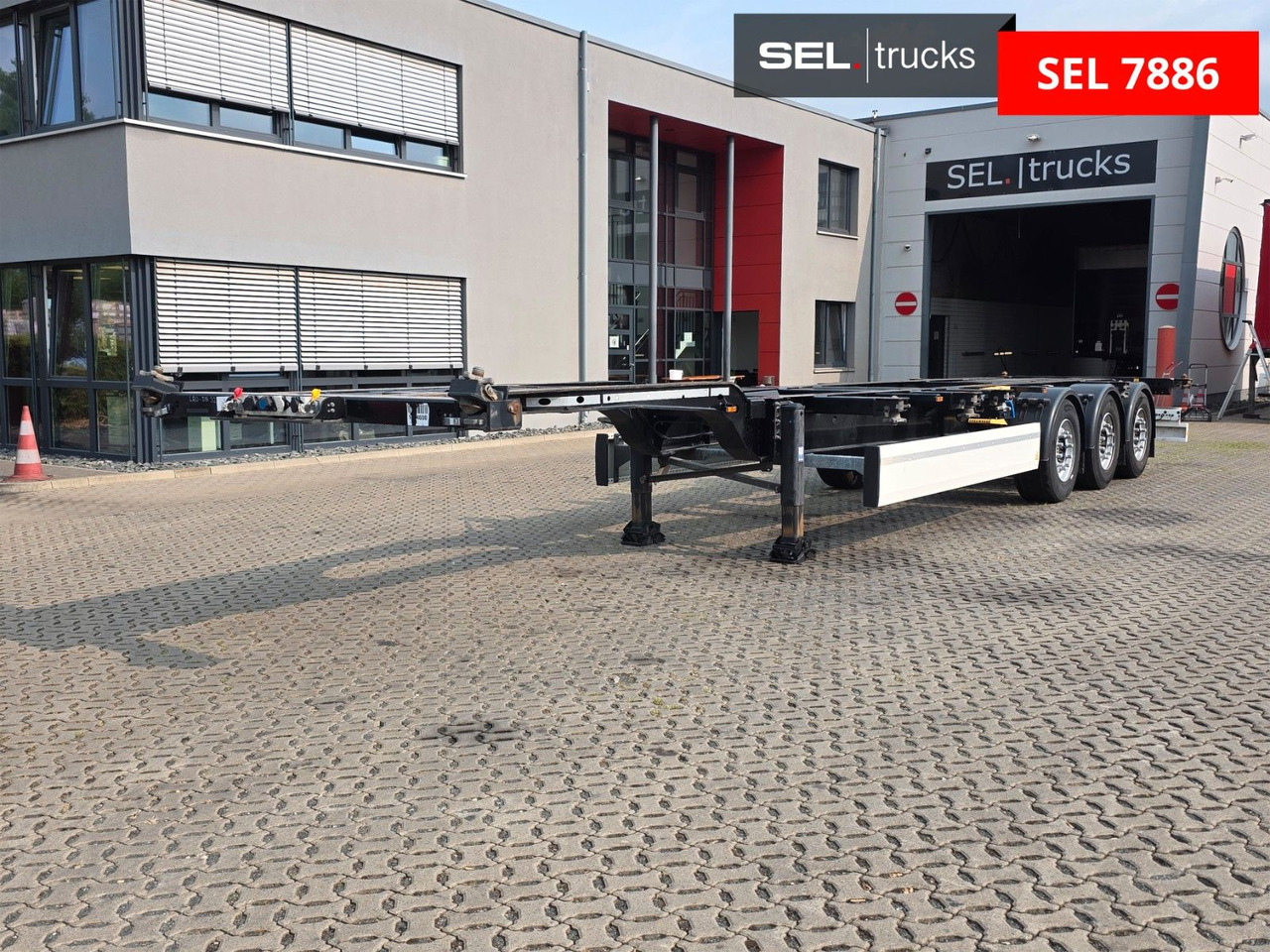 Krone SD / Teleskop / Liftachse - Semirremolque portacontenedore/ Intercambiable: foto 1 Krone SD / Teleskop / Liftachse - Semirremolque portacontenedore/ Intercambiable: foto 1