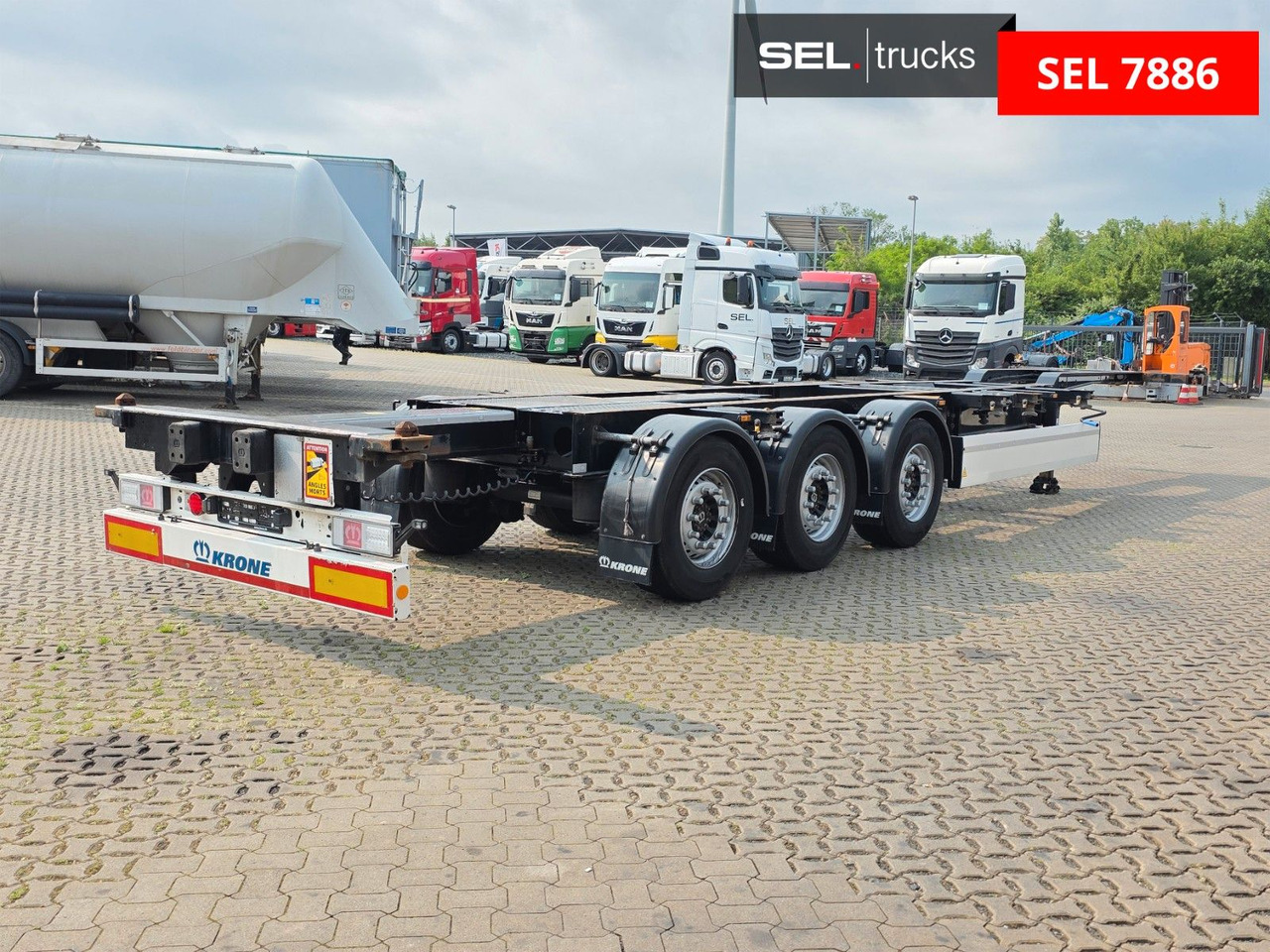 Krone SD / Teleskop / Liftachse - Semirremolque portacontenedore/ Intercambiable: foto 5 Krone SD / Teleskop / Liftachse - Semirremolque portacontenedore/ Intercambiable: foto 5