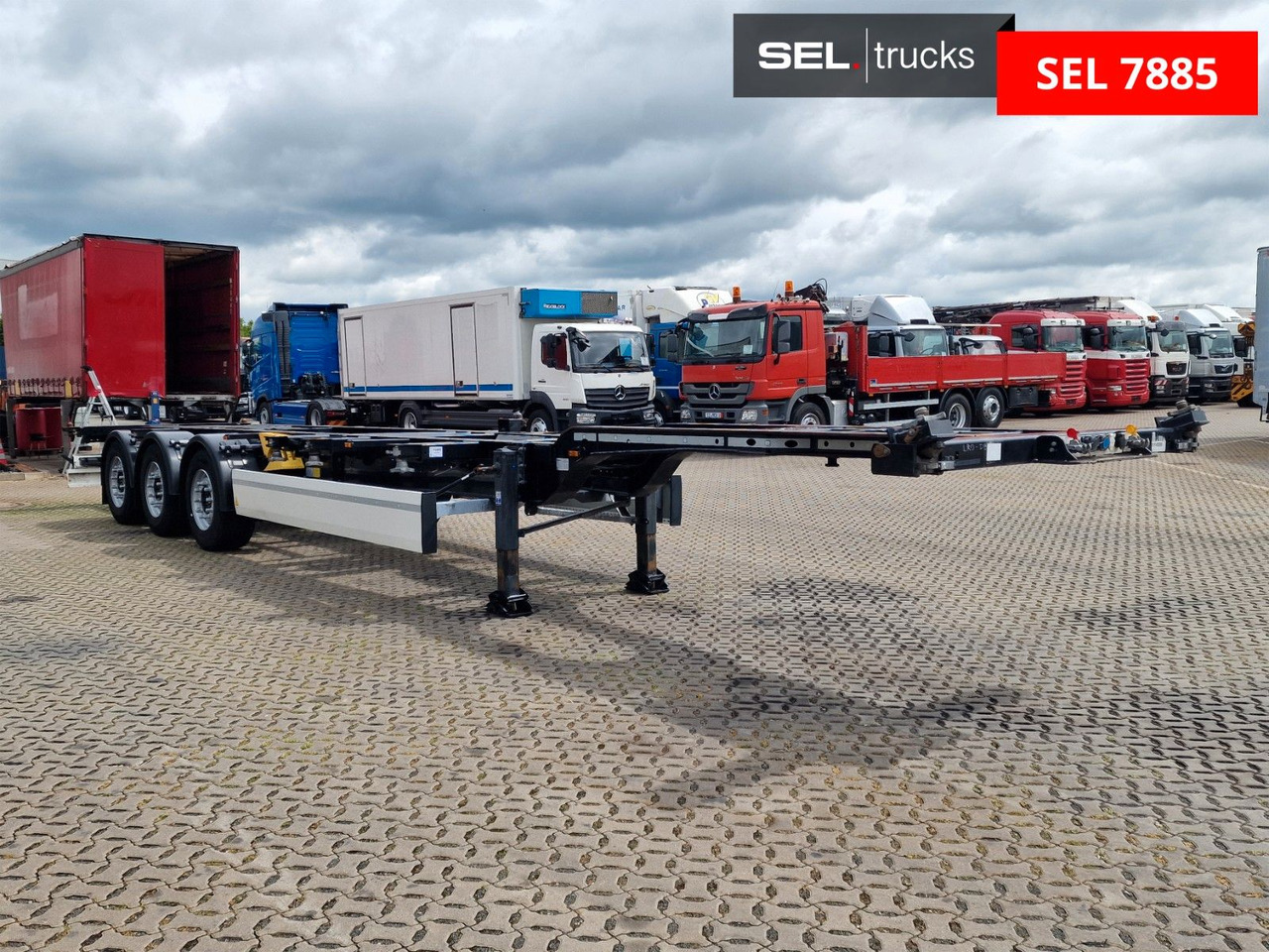 Krone SD / Teleskop / Liftachse - Semirremolque portacontenedore/ Intercambiable: foto 3 Krone SD / Teleskop / Liftachse - Semirremolque portacontenedore/ Intercambiable: foto 3