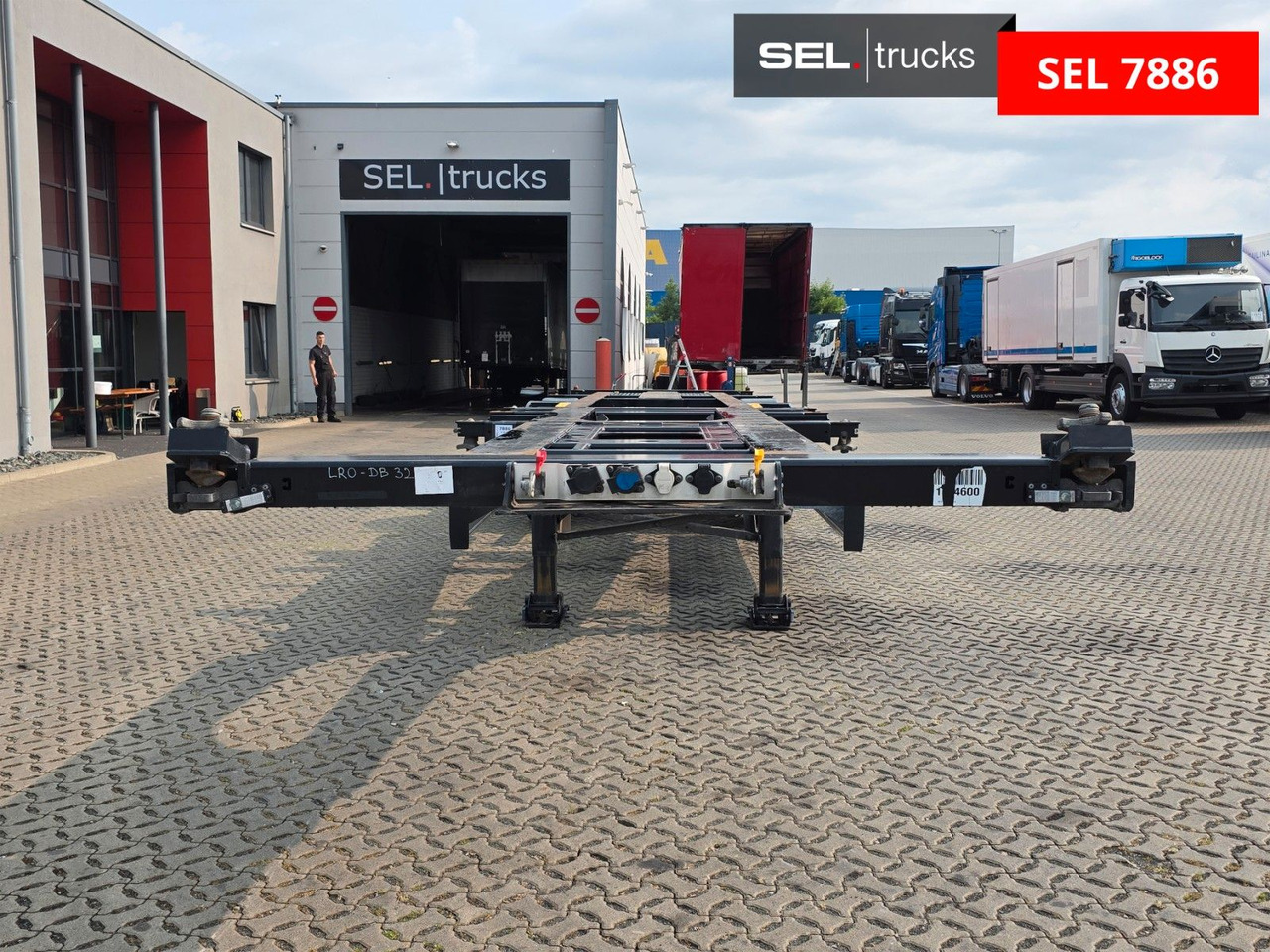 Krone SD / Teleskop / Liftachse - Semirremolque portacontenedore/ Intercambiable: foto 2 Krone SD / Teleskop / Liftachse - Semirremolque portacontenedore/ Intercambiable: foto 2