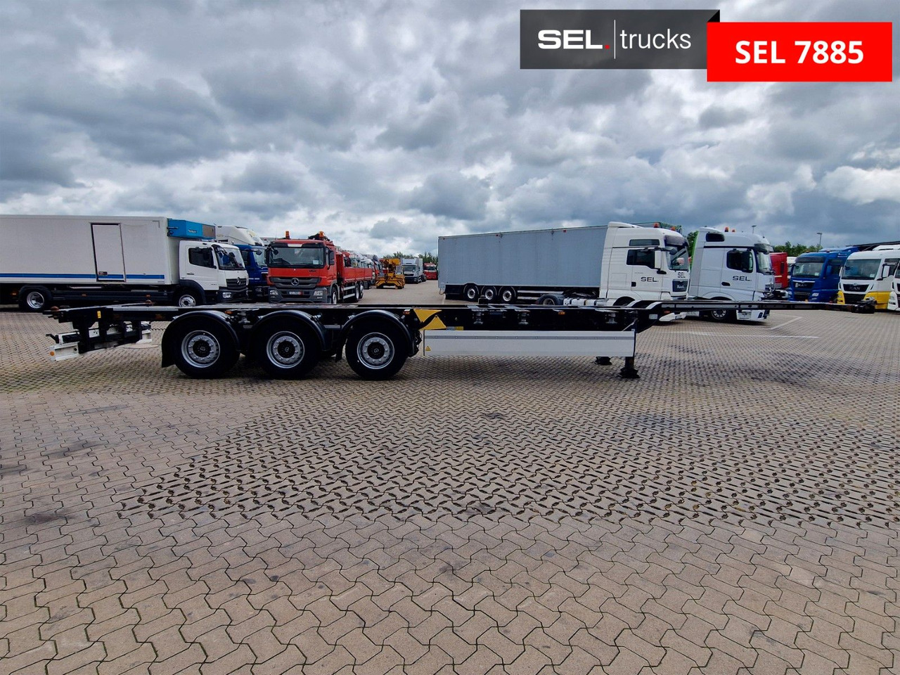Krone SD / Teleskop / Liftachse - Semirremolque portacontenedore/ Intercambiable: foto 4 Krone SD / Teleskop / Liftachse - Semirremolque portacontenedore/ Intercambiable: foto 4