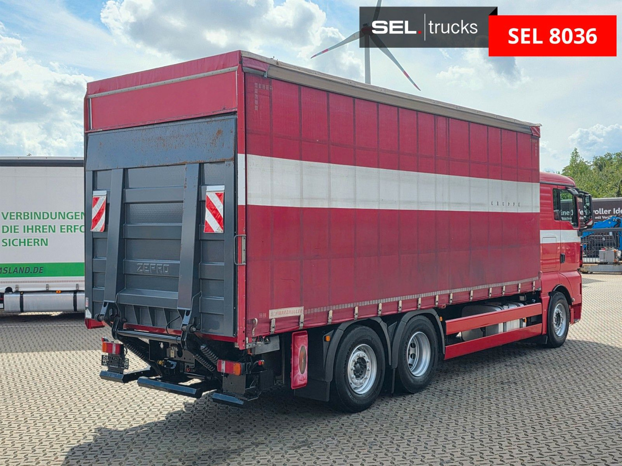 MAN TGX 26.360 6X2-2 LL / Intarder / Ldbw /Lenkachse - Camión lona: foto 5 MAN TGX 26.360 6X2-2 LL / Intarder / Ldbw /Lenkachse - Camión lona: foto 5