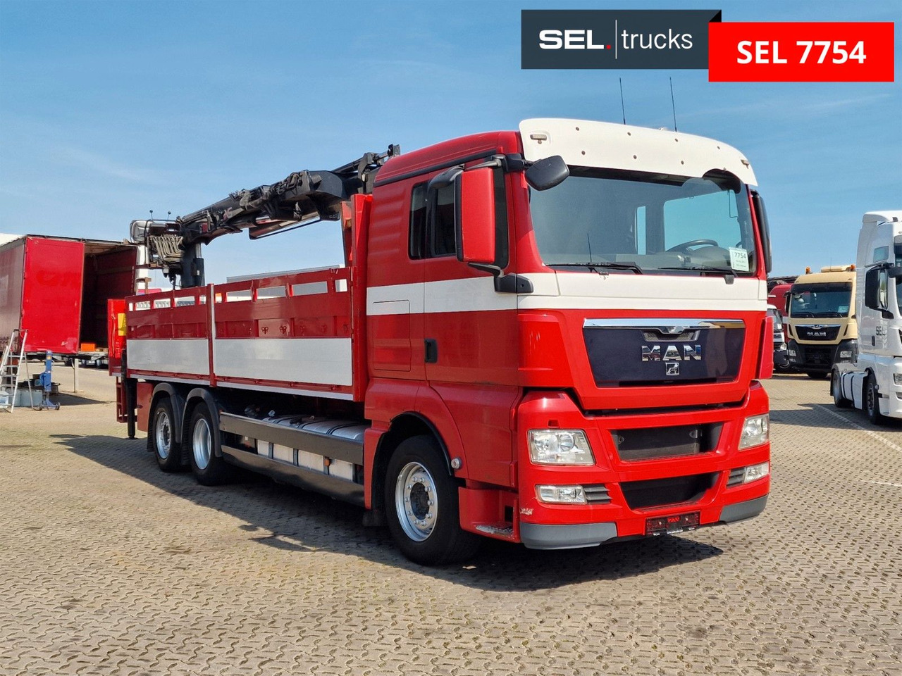 MAN TGX 26.400 6x2-2 BL/ Intarder / HIAB / Lenkachse - Camión grúa: foto 3 MAN TGX 26.400 6x2-2 BL/ Intarder / HIAB / Lenkachse - Camión grúa: foto 3