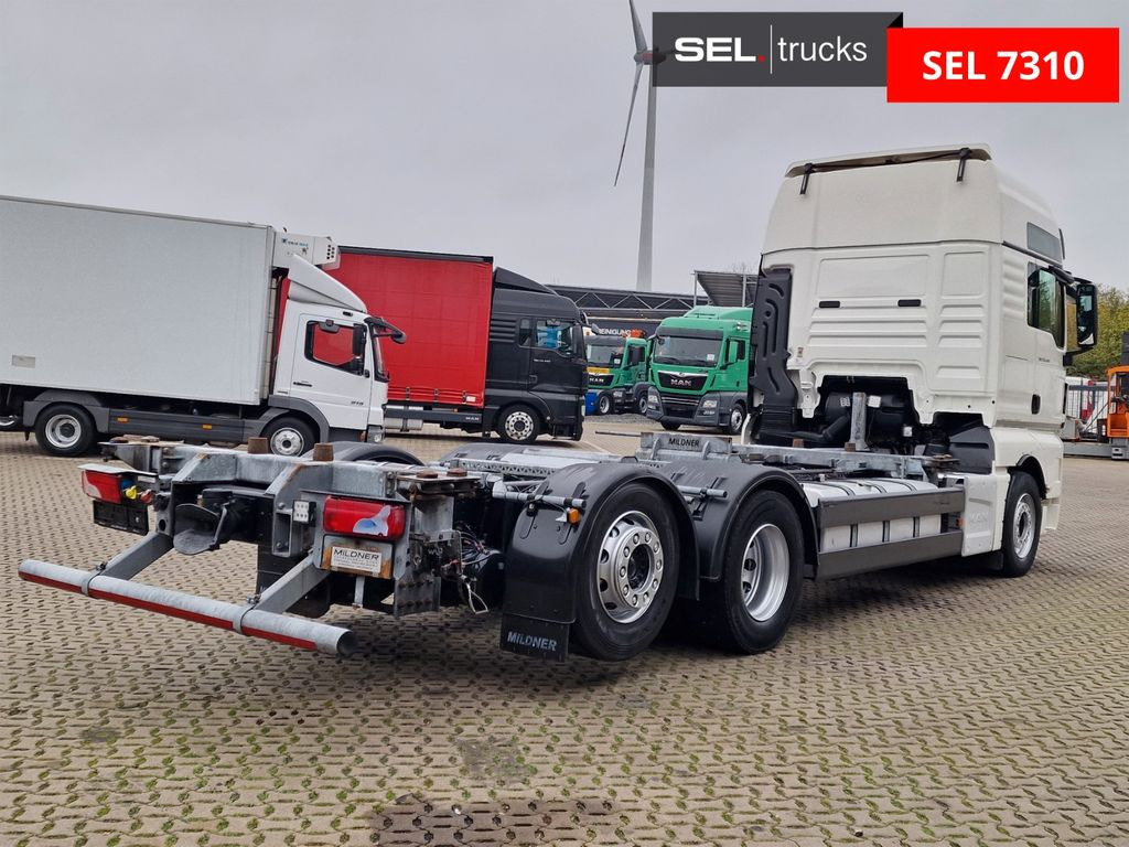 MAN TGX 26.460 6x2-2 LL / ZF Intarder / Standklima - Camión portacontenedore/ Intercambiable: foto 5 MAN TGX 26.460 6x2-2 LL / ZF Intarder / Standklima - Camión portacontenedore/ Intercambiable: foto 5