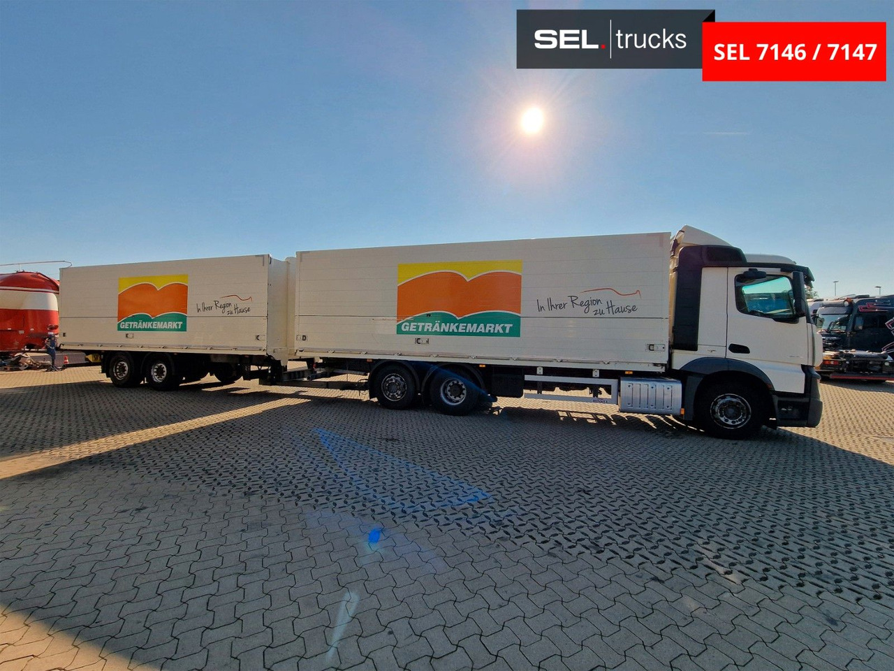Mercedes-Benz Actros 2543 / Retarder / Lenkachse / Liftachse - Camión transporte de bebidas: foto 4 Mercedes-Benz Actros 2543 / Retarder / Lenkachse / Liftachse - Camión transporte de bebidas: foto 4