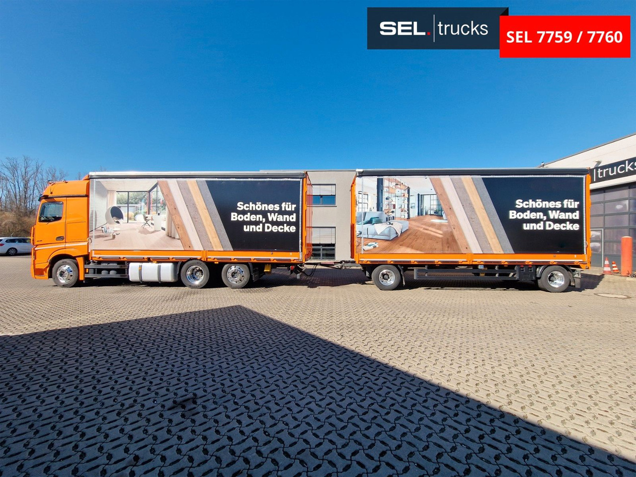 Camión lona Mercedes-Benz Actros 2548 / Retarder / Euro 6E / Aluklappen: foto 8