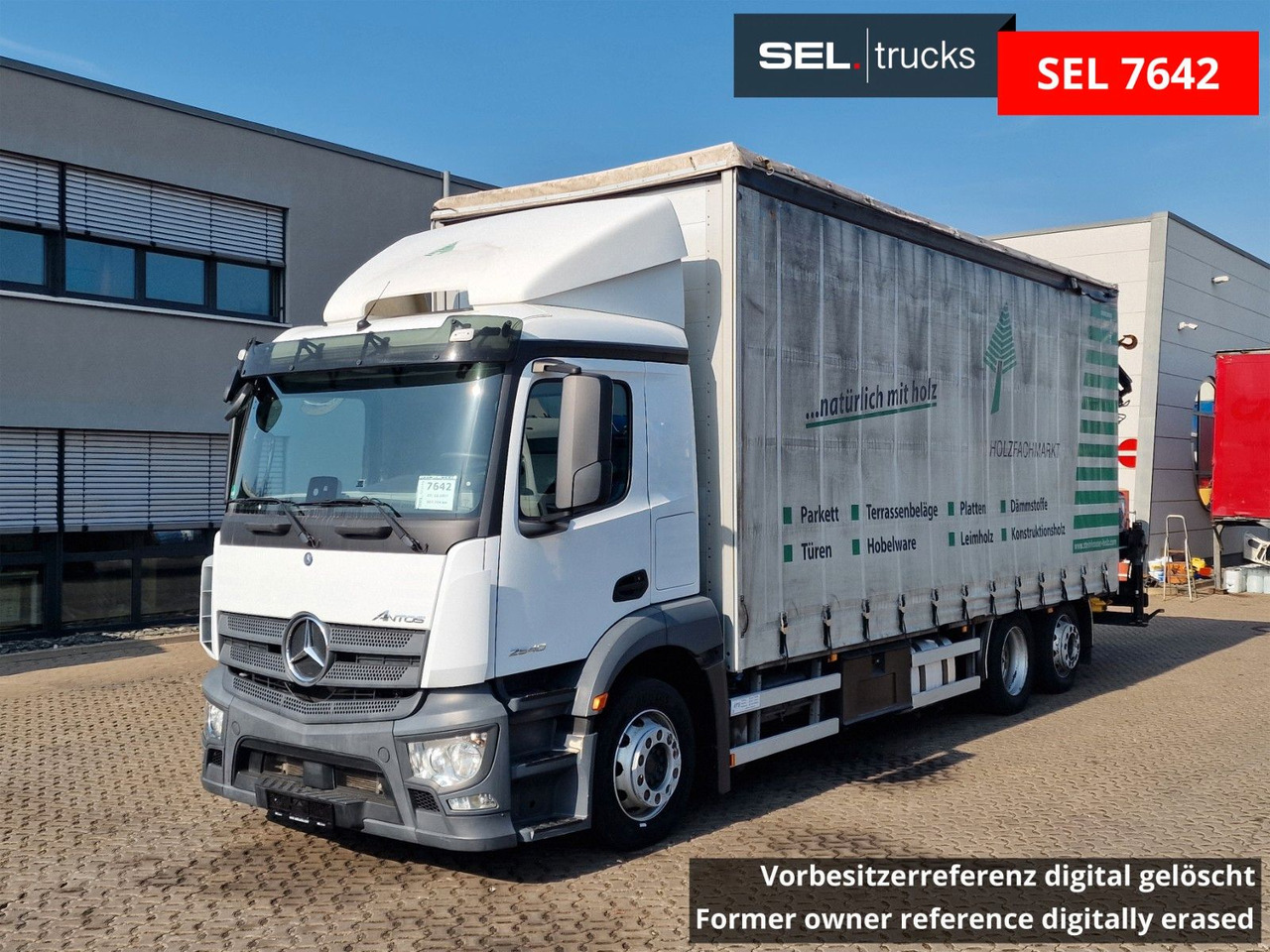 Mercedes-Benz Antos 2540 / Fernbedienung / Lenkachse - Camión grúa: foto 2 Mercedes-Benz Antos 2540 / Fernbedienung / Lenkachse - Camión grúa: foto 2