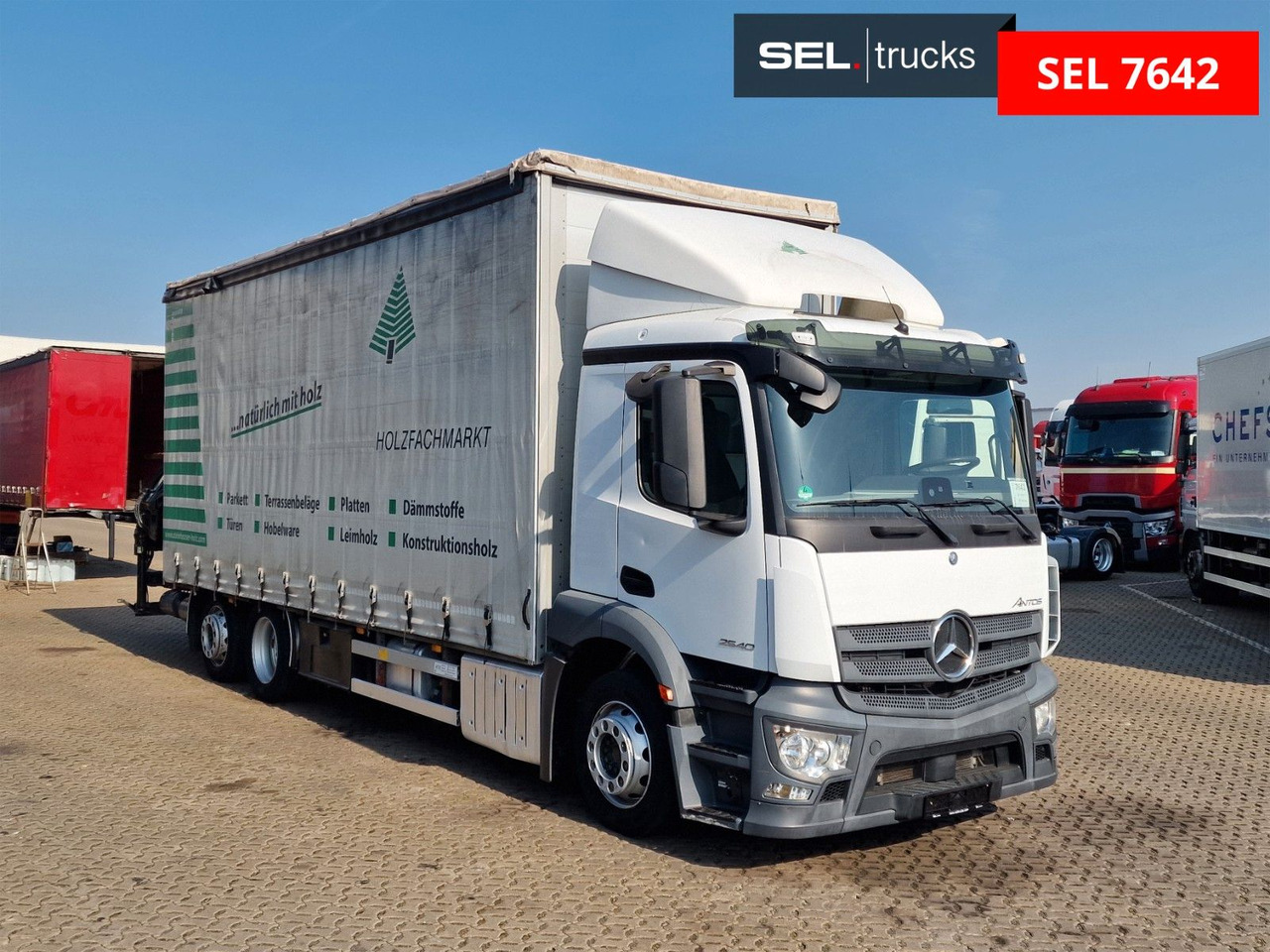 Mercedes-Benz Antos 2540 / Fernbedienung / Lenkachse - Camión grúa: foto 4 Mercedes-Benz Antos 2540 / Fernbedienung / Lenkachse - Camión grúa: foto 4