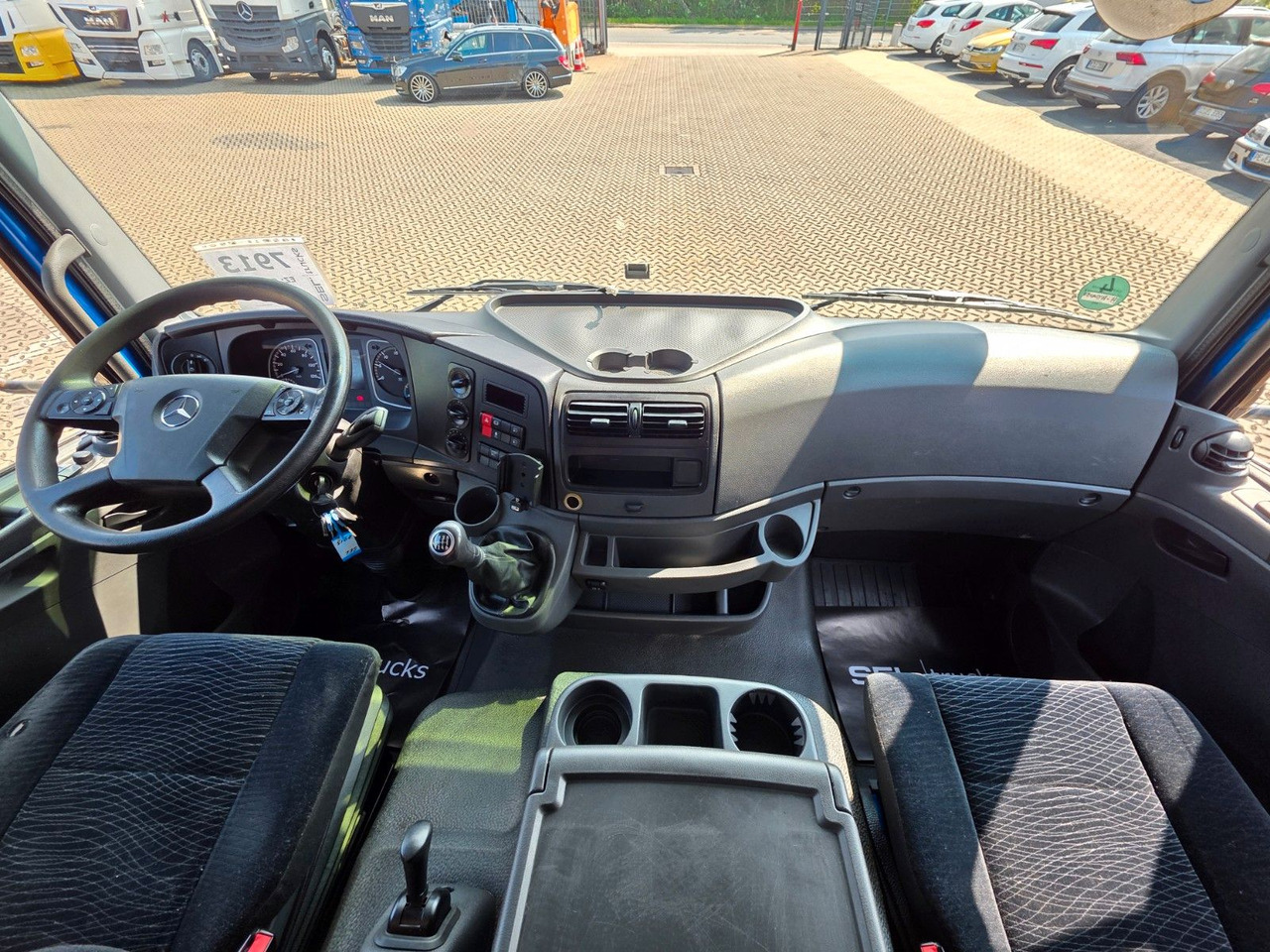Camión caja cerrada Mercedes-Benz Atego 1221 / Ladebordwand: foto 21