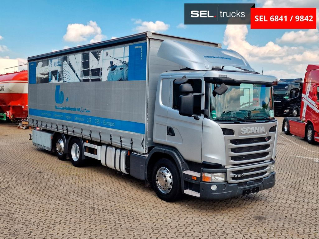 Scania G 410 /Retarder /mit Mitnahmestapler /Lenkachse - Camión lona: foto 3 Scania G 410 /Retarder /mit Mitnahmestapler /Lenkachse - Camión lona: foto 3