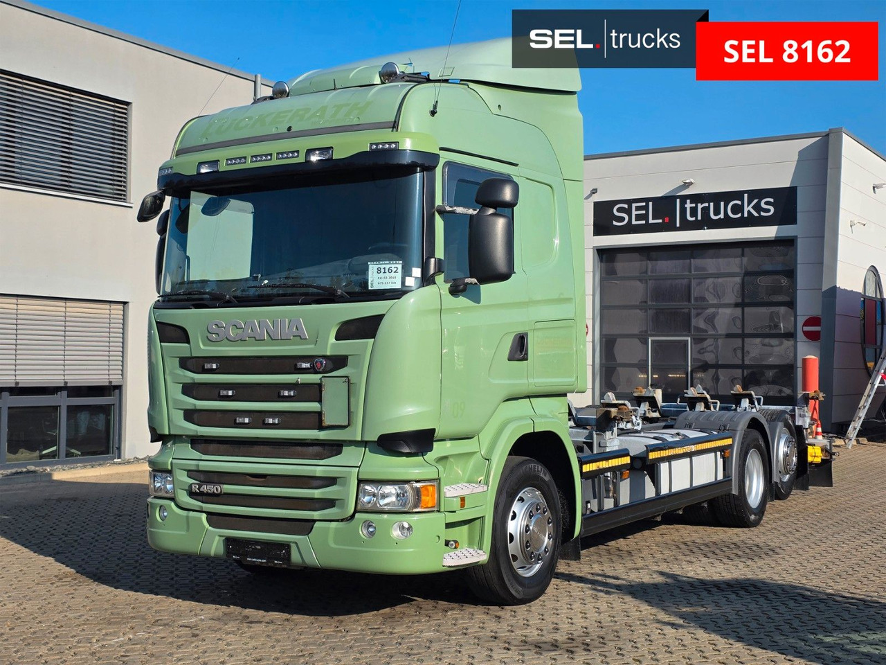 Scania R 450 LB6X2MNB / Retarder / STandklima - Camión portacontenedore/ Intercambiable: foto 1 Scania R 450 LB6X2MNB / Retarder / STandklima - Camión portacontenedore/ Intercambiable: foto 1