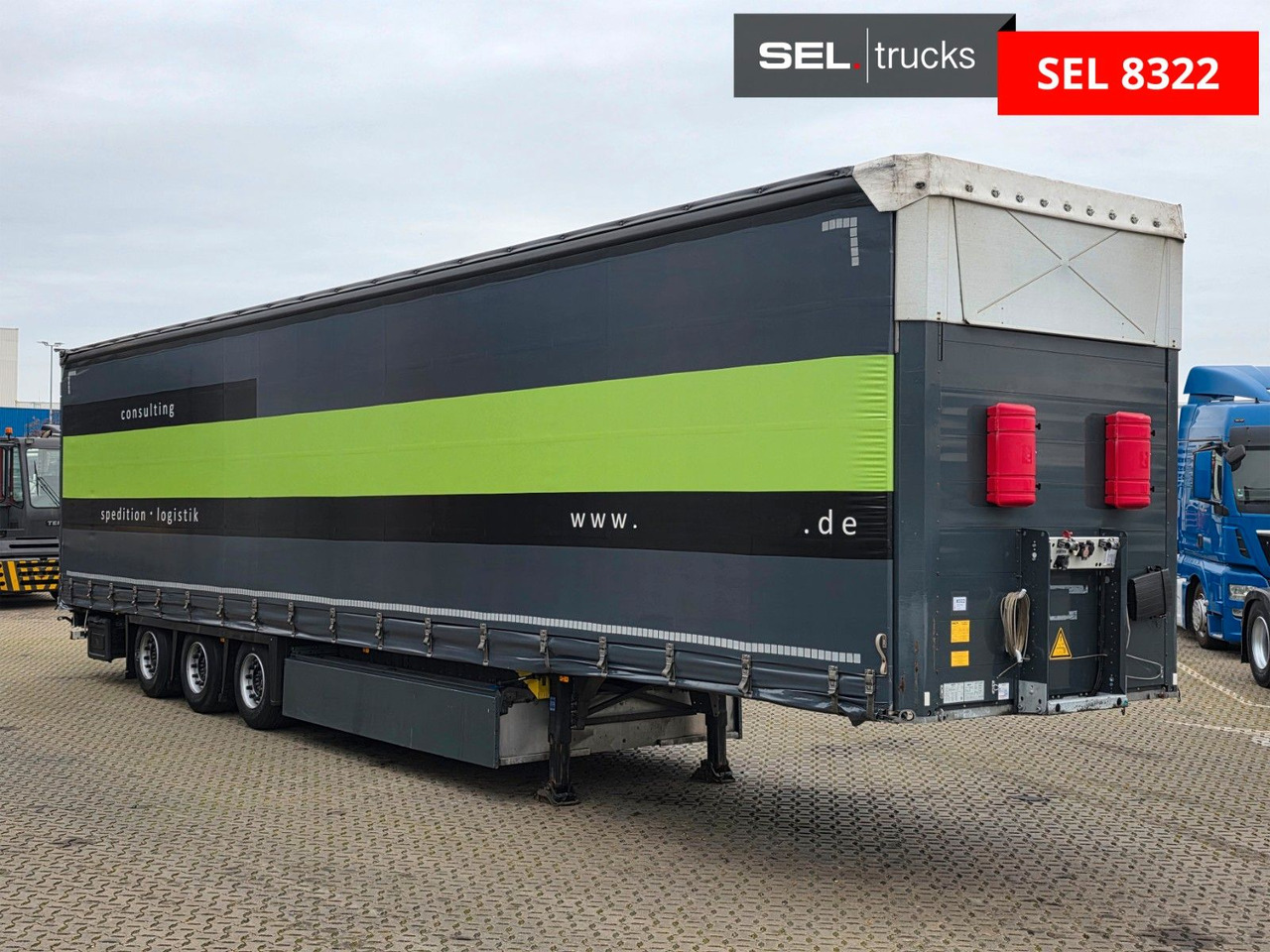 Schmitz Cargobull SCS 24/L 13.62 Mega / Palettenkasten - Semirremolque lona: foto 3 Schmitz Cargobull SCS 24/L 13.62 Mega / Palettenkasten - Semirremolque lona: foto 3