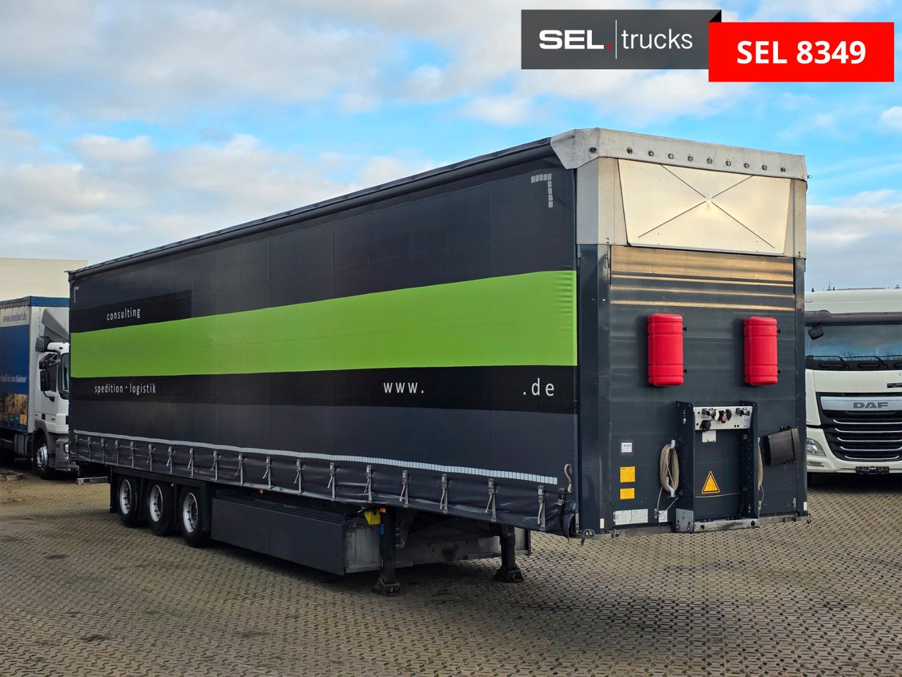 Schmitz Cargobull SCS 24/L - 13.62 Mega / Palettenkasten / Hubdach - Semirremolque lona: foto 3 Schmitz Cargobull SCS 24/L - 13.62 Mega / Palettenkasten / Hubdach - Semirremolque lona: foto 3