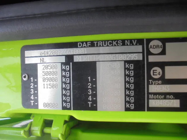 Cabeza tractora DAF XF 440 RTI COMPRESSOR NL TRUCK APK 05-26: foto 17