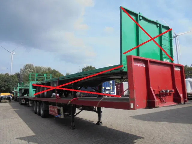 Fruehauf ONCR 39-327 A - Semirremolque plataforma/ Caja abierta: foto 2 Fruehauf ONCR 39-327 A - Semirremolque plataforma/ Caja abierta: foto 2