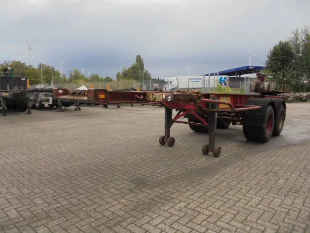 Krone SZC 20 Z STEEL SUSPENSION NL KENTEKEN 6 IN STOCK - Semirremolque portacontenedore/ Intercambiable: foto 1 Krone SZC 20 Z STEEL SUSPENSION NL KENTEKEN 6 IN STOCK - Semirremolque portacontenedore/ Intercambiable: foto 1