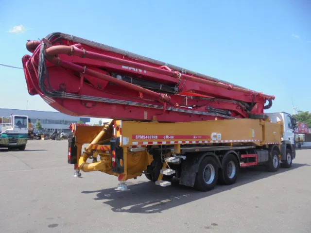 Mercedes-Benz Actros 4144 8X4 SANY 56M BETONPOMP - Camión bomba de hormigón: foto 5 Mercedes-Benz Actros 4144 8X4 SANY 56M BETONPOMP - Camión bomba de hormigón: foto 5