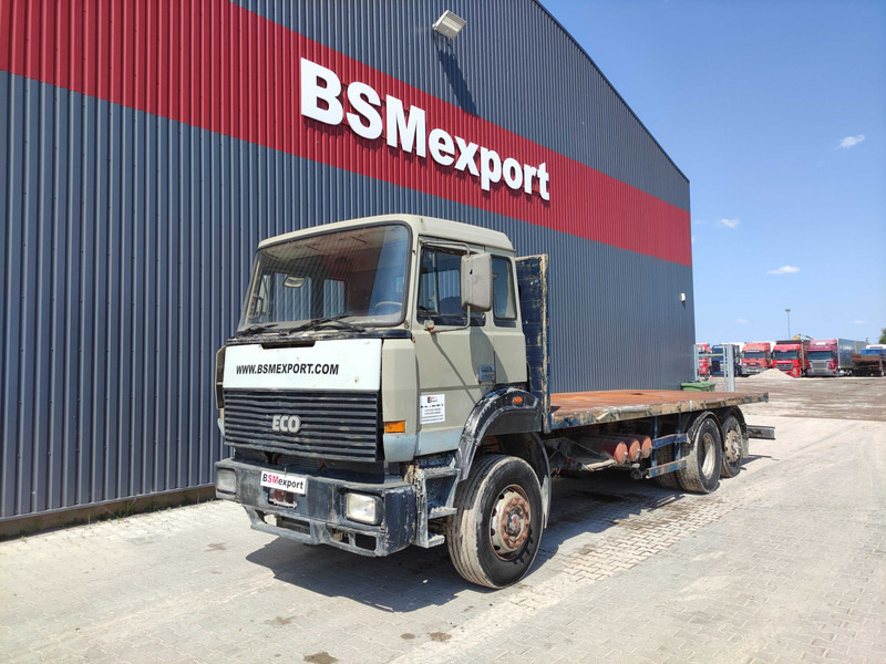 Iveco Turbostar 240-36 platform truck - Camión caja abierta: foto 1 Iveco Turbostar 240-36 platform truck - Camión caja abierta: foto 1