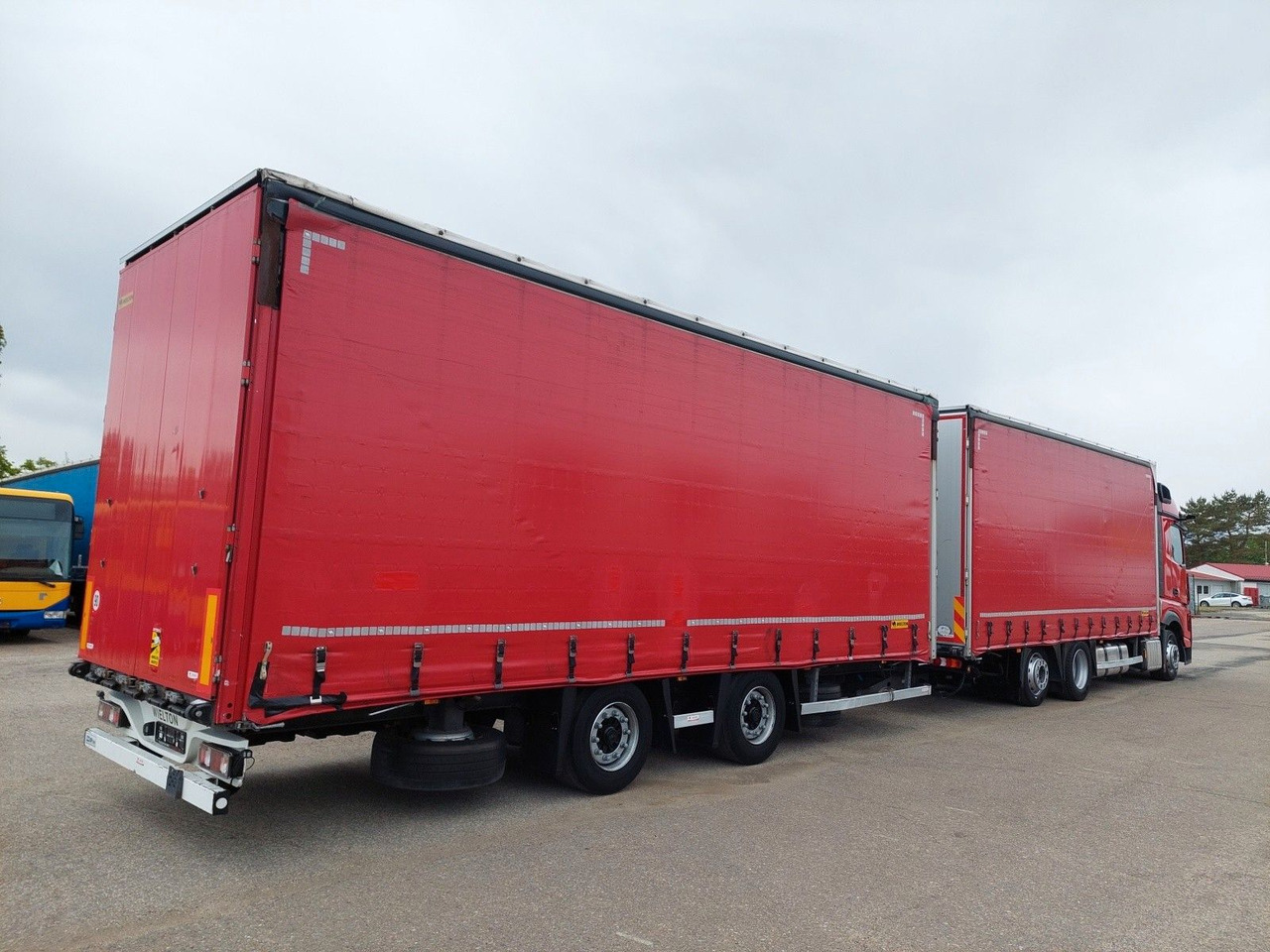 Mercedes-Benz Actros 2545 L/NR 6x2 + Wielton PC2K Durchbar - Camión lona: foto 4 Mercedes-Benz Actros 2545 L/NR 6x2 + Wielton PC2K Durchbar - Camión lona: foto 4
