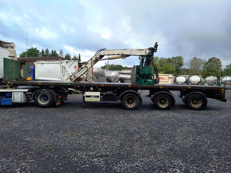 Semirremolque plataforma/ Caja abierta EKW WITH FONCTIONING (!) GLIDING CRANE: foto 7 Semirremolque plataforma/ Caja abierta EKW WITH FONCTIONING (!) GLIDING CRANE: foto 7