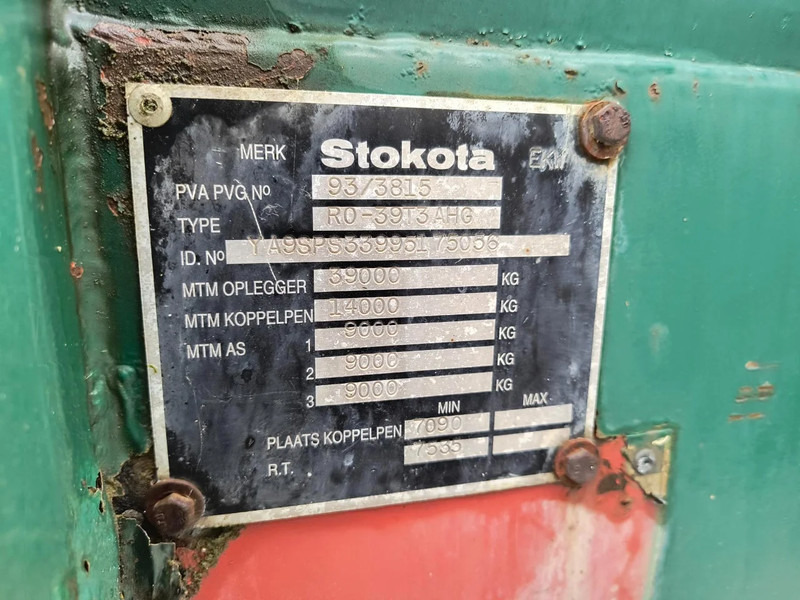 Semirremolque plataforma/ Caja abierta EKW WITH FONCTIONING (!) GLIDING CRANE: foto 20 Semirremolque plataforma/ Caja abierta EKW WITH FONCTIONING (!) GLIDING CRANE: foto 20