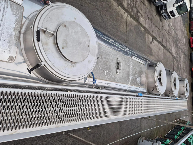 Semirremolque cisterna para transporte de leche Magyar 30500L INSULATED INOX TANK - 4 COMP: foto 8 Semirremolque cisterna para transporte de leche Magyar 30500L INSULATED INOX TANK - 4 COMP: foto 8