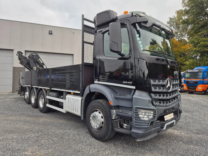 Mercedes-Benz Arocs 3240 8X4 - HIAB 166E-5 HIPRO WITH REMOTE CONTROL - ROTATOR - Camión caja abierta, Camión grúa: foto 3 Mercedes-Benz Arocs 3240 8X4 - HIAB 166E-5 HIPRO WITH REMOTE CONTROL - ROTATOR - Camión caja abierta, Camión grúa: foto 3
