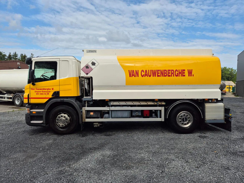 Camión cisterna para transporte de combustible Scania P270 FUEL / CARBURANT 14000L - 4 COMP: foto 8
