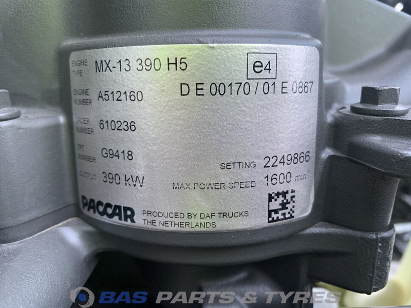 DAF XG Motor DAF MX13 390 H5 0452225 - Motor para Camión: foto 5 DAF XG Motor DAF MX13 390 H5 0452225 - Motor para Camión: foto 5