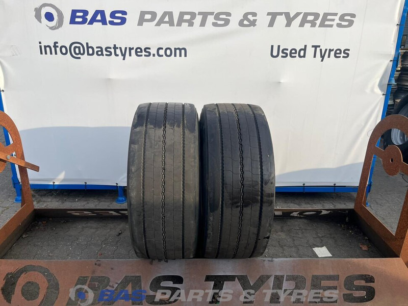 Firestone Firestone 385/65R22.5 FS422+ 160 K M+S 3PMSF gebruikte set - Neumático para Camión: foto 1 Firestone Firestone 385/65R22.5 FS422+ 160 K M+S 3PMSF gebruikte set - Neumático para Camión: foto 1