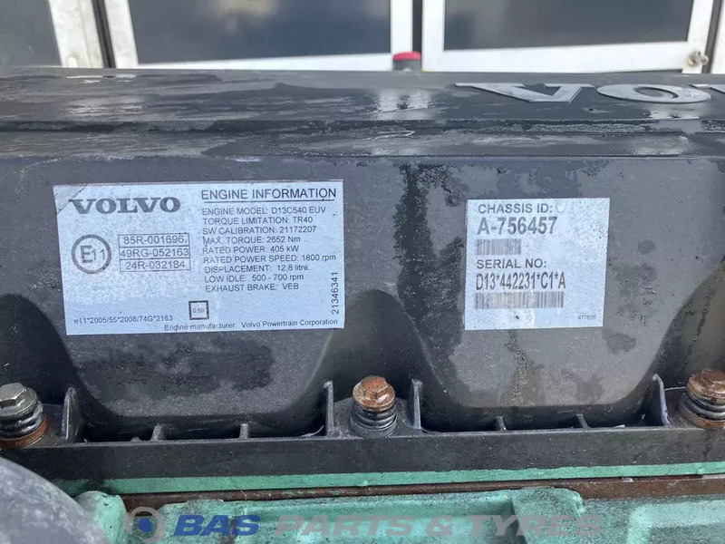 Volvo FH3 Motor Volvo D13C 540 C2 21625908 - Motor para Camión: foto 5 Volvo FH3 Motor Volvo D13C 540 C2 21625908 - Motor para Camión: foto 5
