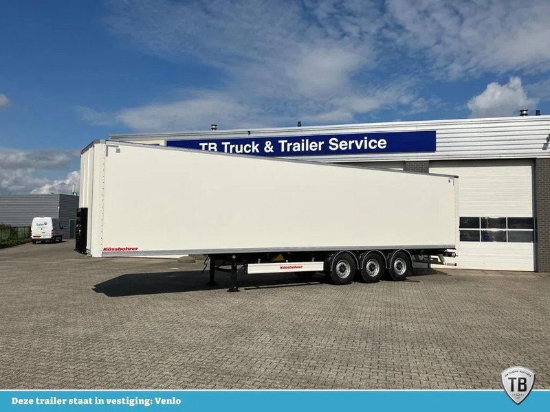 Kässbohrer SBT / 20 - 12 / 27 - Gesloten oplegger met 2x liftassen en 2x bindrails - Semirremolque caja cerrada: foto 1 Kässbohrer SBT / 20 - 12 / 27 - Gesloten oplegger met 2x liftassen en 2x bindrails - Semirremolque caja cerrada: foto 1