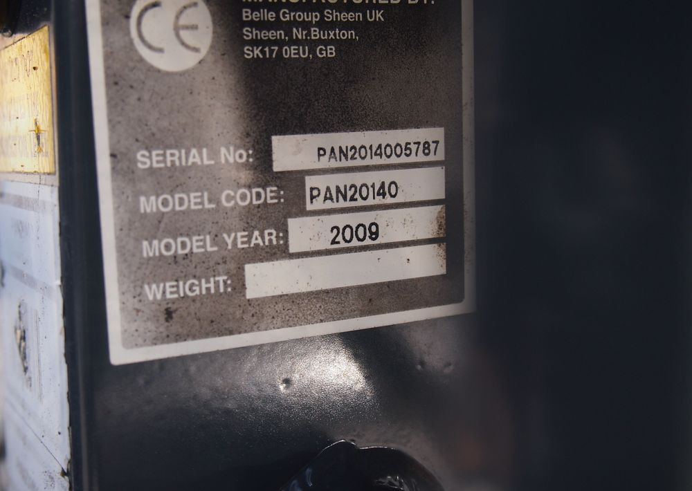 Agregat hydrauliczny Belle PAN 20140 2009 Agregat hydrauliczny BELLE - Equipo de construcción: foto 5 Agregat hydrauliczny Belle PAN 20140 2009 Agregat hydrauliczny BELLE - Equipo de construcción: foto 5