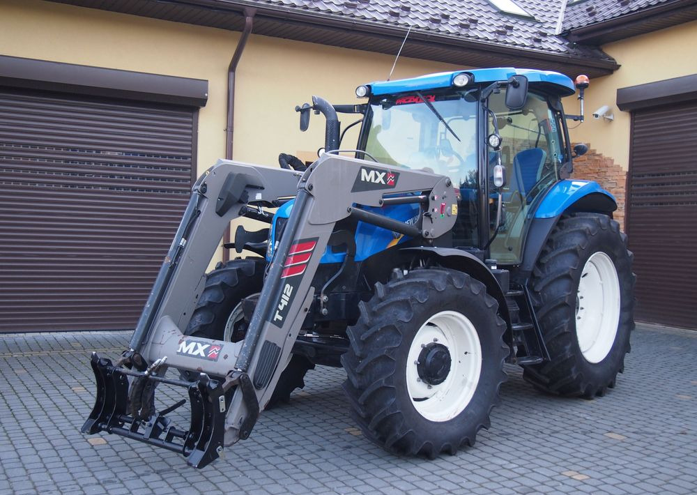 Ciągnik New Holland NH T6.140 2016 New Holland z Ładowaczem czołowym TUR - Tractor: foto 2 Ciągnik New Holland NH T6.140 2016 New Holland z Ładowaczem czołowym TUR - Tractor: foto 2