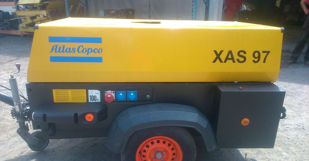Kompresor Atlas Copco Atlas copco XAS 97 2015 Kompresor sprężarka śrubowa+ agregat prądotwórczy 12KVA - Compresor de aire: foto 1 Kompresor Atlas Copco Atlas copco XAS 97 2015 Kompresor sprężarka śrubowa+ agregat prądotwórczy 12KVA - Compresor de aire: foto 1