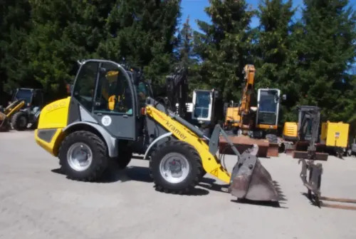 Ładowarka Kramer 850 2014 Ładowarka KRAMER - Cargadora de ruedas: foto 2 Ładowarka Kramer 850 2014 Ładowarka KRAMER - Cargadora de ruedas: foto 2