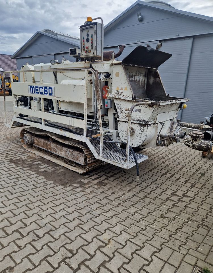 Pompa do betonu Mecbo CAR TCACK P6.80 APV/DI 90bar 2007 Pompa do betonu MECBO P6.80 na gąsienicach - Bomba de hormigon estacionaria: foto 1 Pompa do betonu Mecbo CAR TCACK P6.80 APV/DI 90bar 2007 Pompa do betonu MECBO P6.80 na gąsienicach - Bomba de hormigon estacionaria: foto 1
