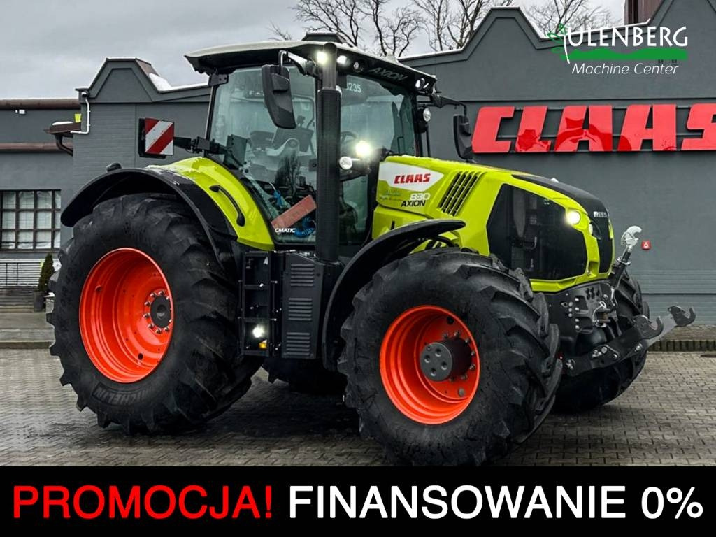 Claas Axion 830 Cmatic - Tractor: foto 1 Claas Axion 830 Cmatic - Tractor: foto 1