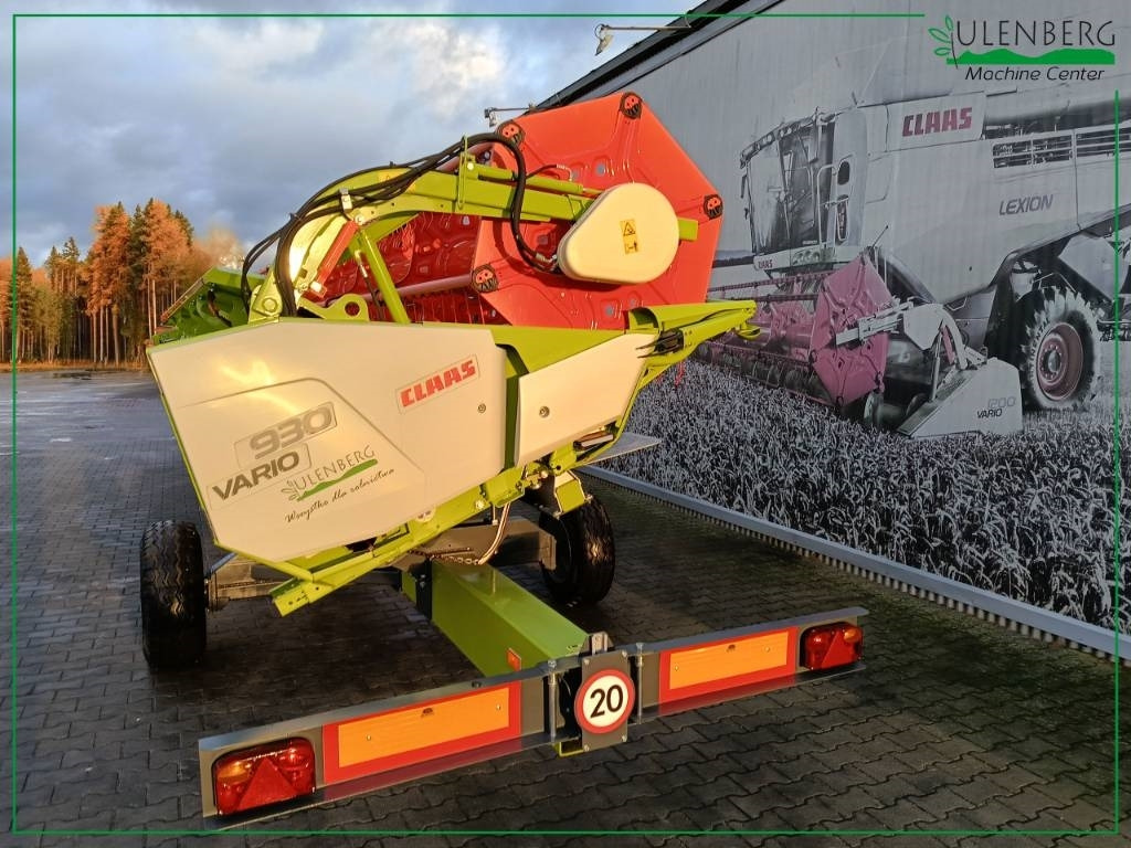 Accesorios para cosechadoras Claas VARIO 930: foto 6