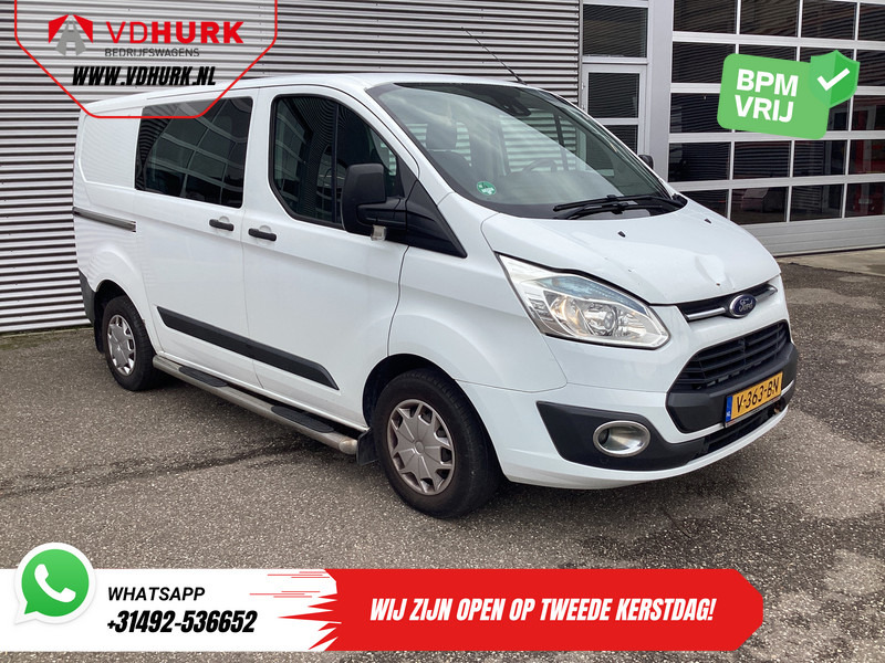 Ford Transit Custom 2.2 TDCI Trend Dubbel Cabine EXPORT Cruise/ Camera/ PDC/ Sidebars/ Airco - Furgoneta pequeña, Furgoneta combi: foto 1 Ford Transit Custom 2.2 TDCI Trend Dubbel Cabine EXPORT Cruise/ Camera/ PDC/ Sidebars/ Airco - Furgoneta pequeña, Furgoneta combi: foto 1